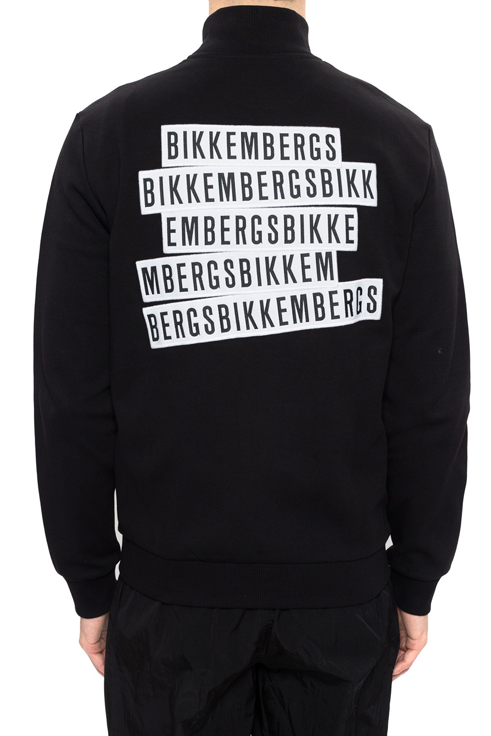 Black Logo sweatshirt Dirk Bikkembergs Vitkac France